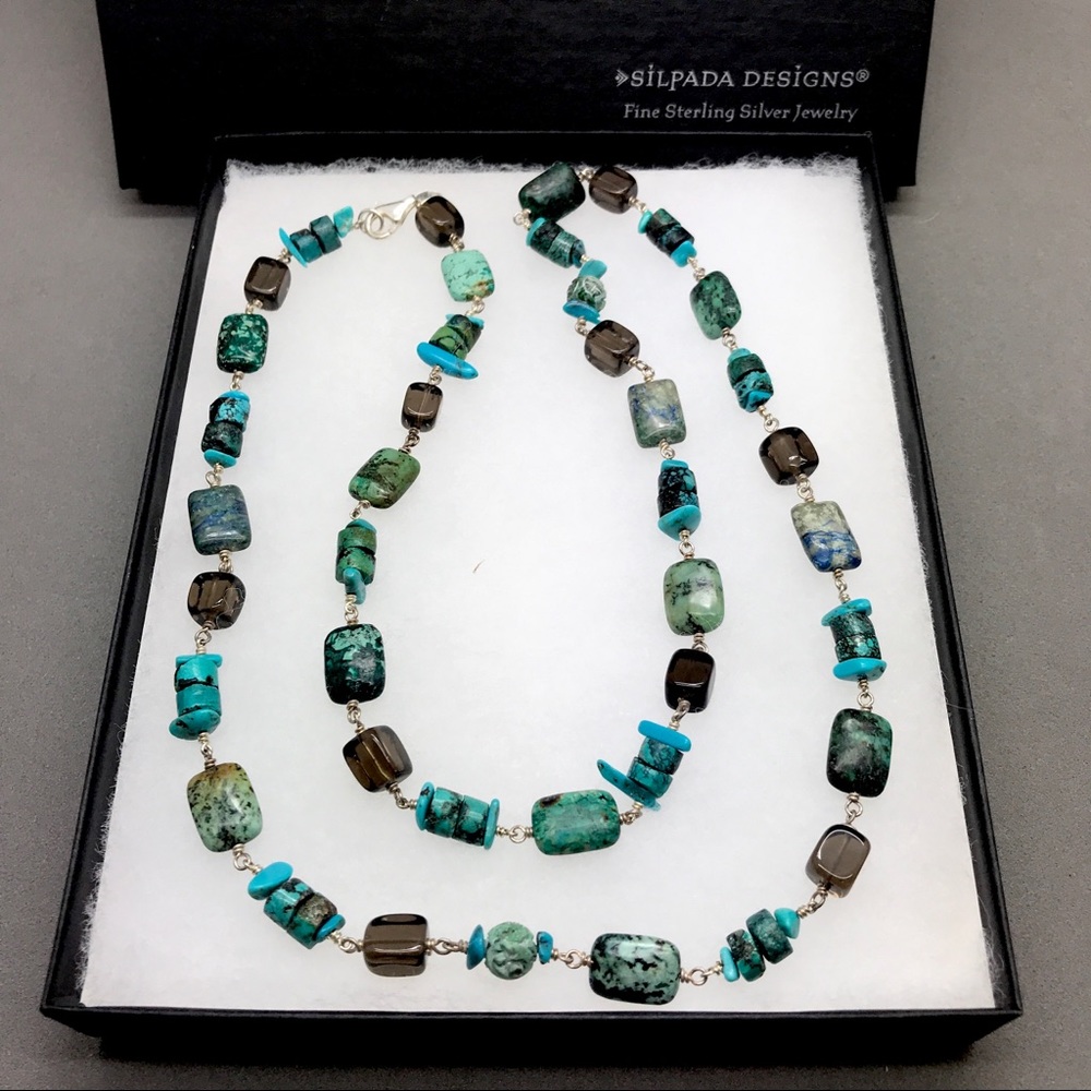 SILPADA STERLING SINGLE STRAND NECKLCE - RETIRED